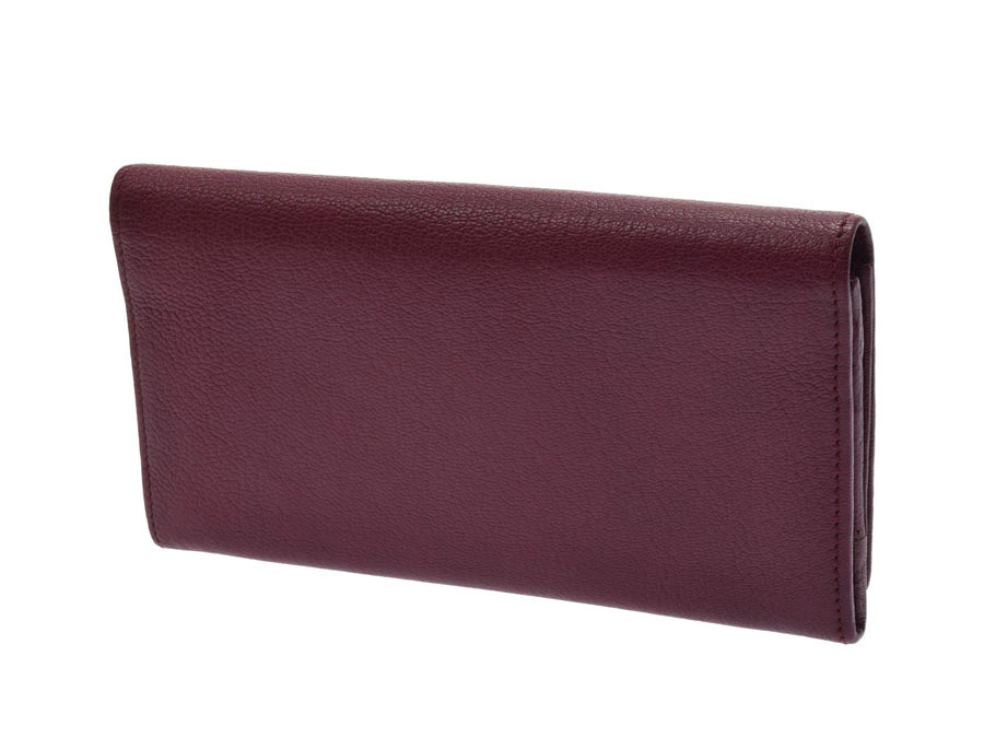 Balenciaga Money Red Giant Card Leather Tone